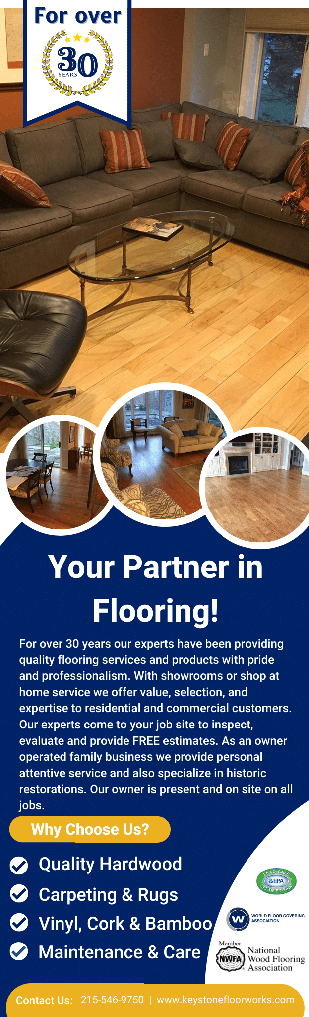 Your Partner in Flooring! 1